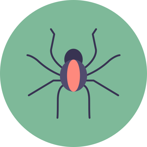 araña Generic color fill icono