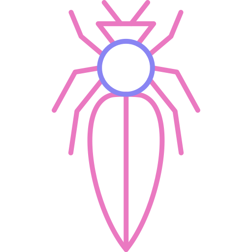 害虫 Generic color outline icon