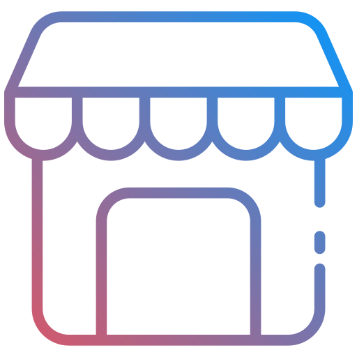 Shop Generic gradient outline icon