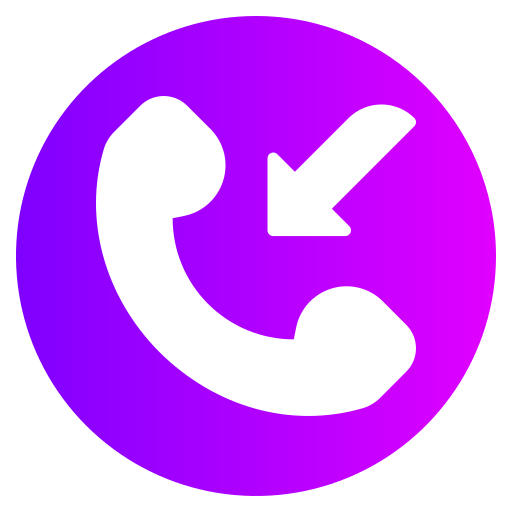 電話の着信 Generic gradient fill icon