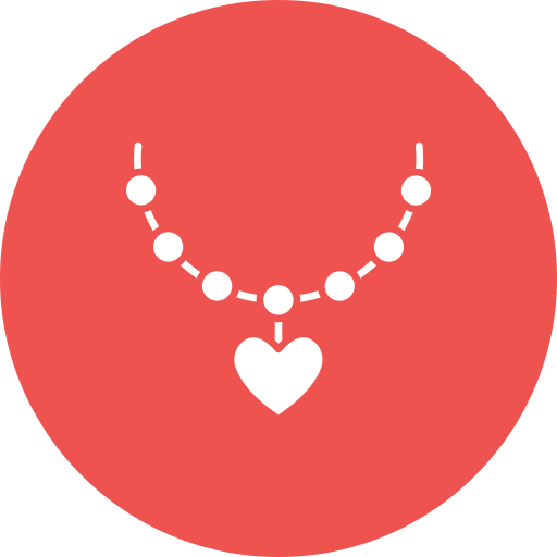 Necklace Generic color fill icon