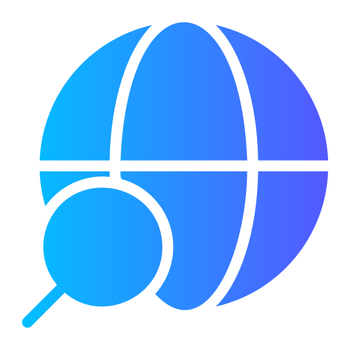 Global search Generic gradient fill icon