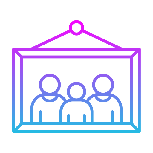 familie Generic gradient outline icon