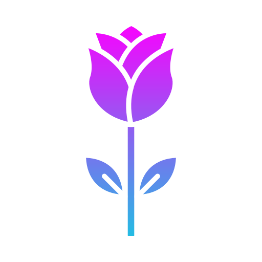rose Generic gradient fill icon