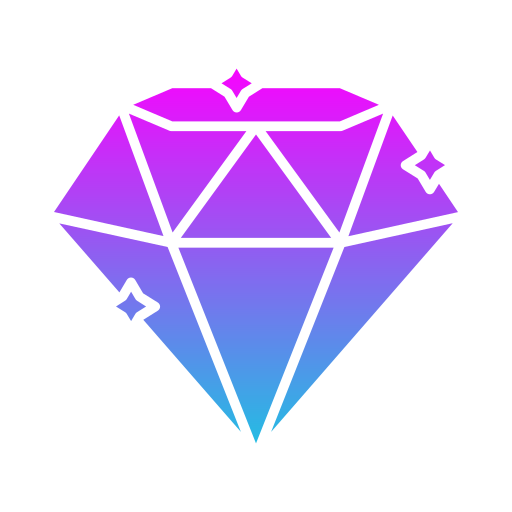 diamante Generic gradient fill Ícone