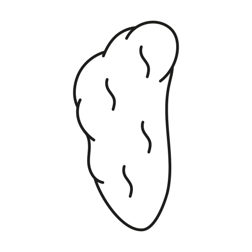 ghiandole salivari Generic black outline icona