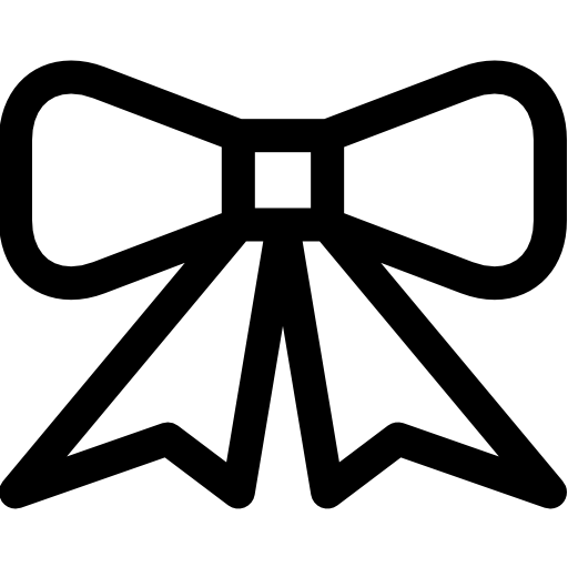 리본 Basic Rounded Lineal icon