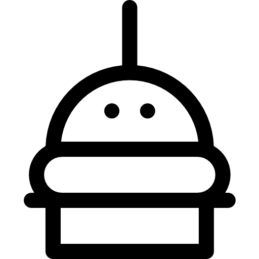 バーガー Basic Rounded Lineal icon
