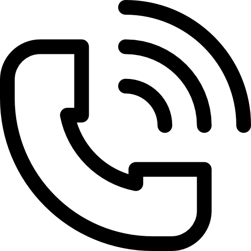 電話 Basic Rounded Lineal icon