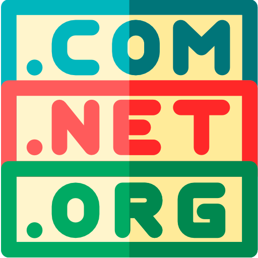 domain Basic Rounded Flat icon