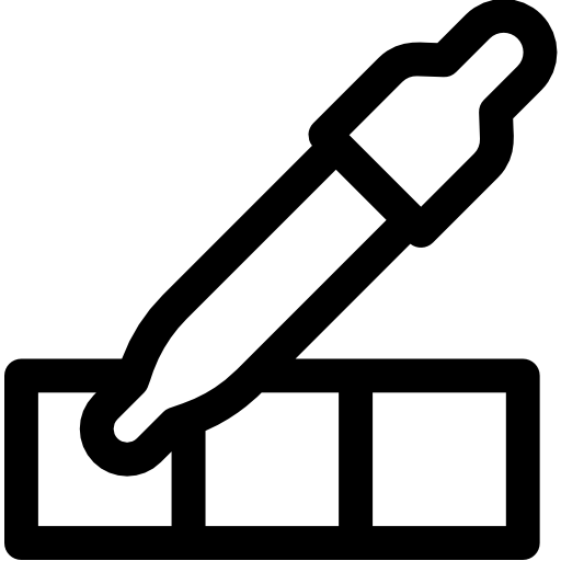 Eyedropper Basic Rounded Lineal icon