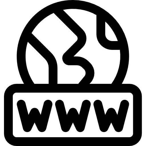 www Basic Rounded Lineal иконка