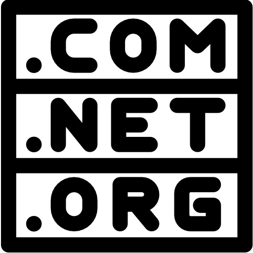 ドメイン Basic Rounded Lineal icon