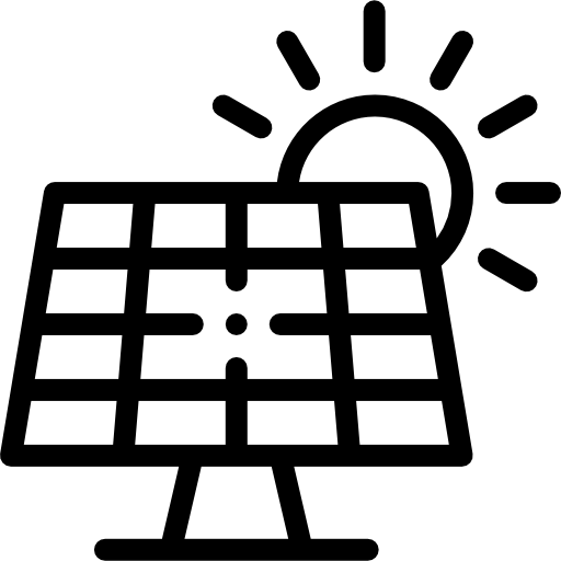 ソーラーパネル Detailed Rounded Lineal icon
