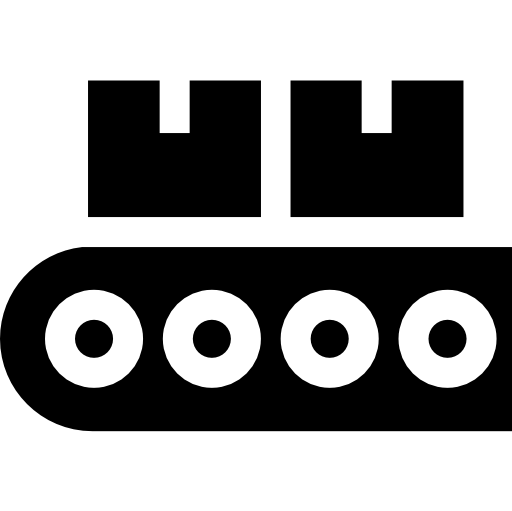 컨베이어 Basic Straight Filled icon