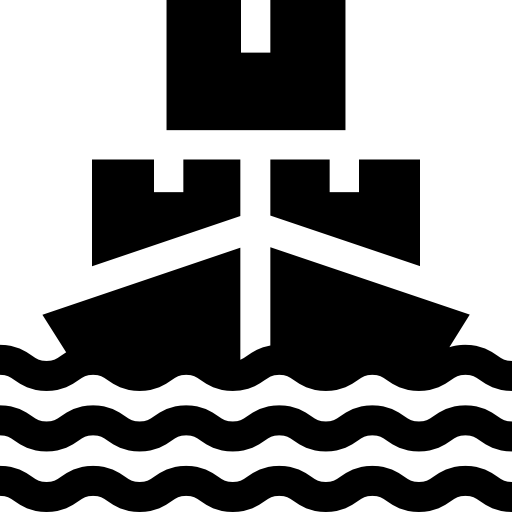 nave Basic Straight Filled icona