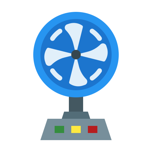 Cooler fan Generic color fill icon