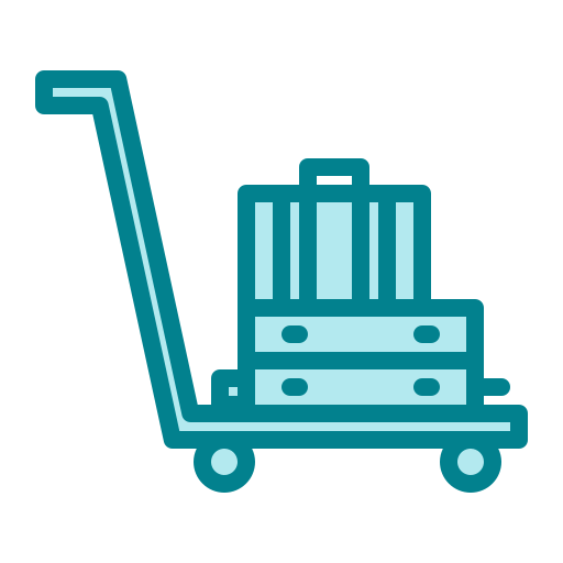 trolley-tasche Generic color lineal-color icon