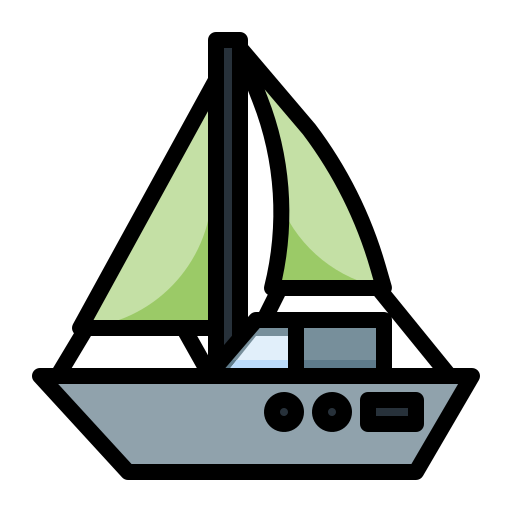 velero Generic color lineal-color icono
