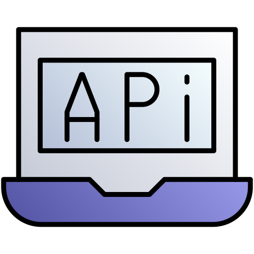api Generic gradient lineal-color icon