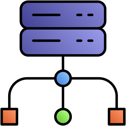 Structured Generic gradient lineal-color icon