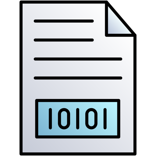 Document Generic gradient lineal-color icon