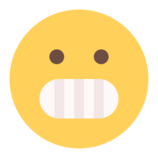 Grinning Generic color fill icon