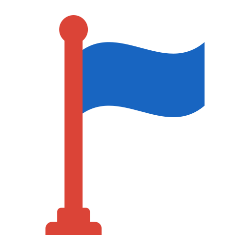 bandiera Generic color fill icona