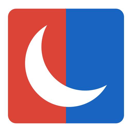 nacht-modus Generic color fill icon