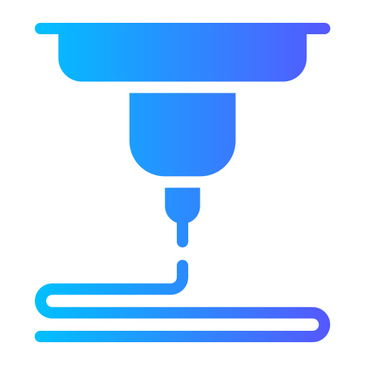 3d printing Generic gradient fill icon