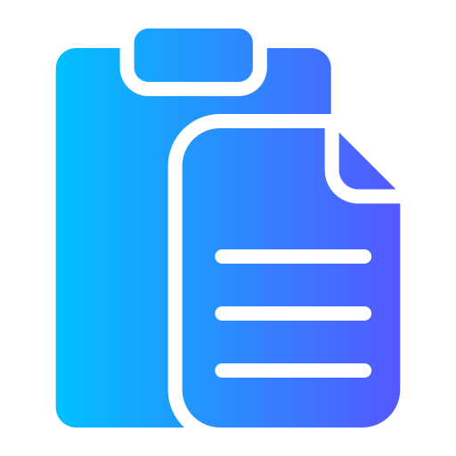 Paste Generic gradient fill icon