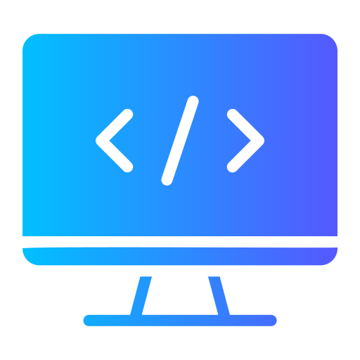 programmazione web Generic gradient fill icona