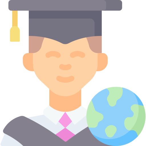 Distance education Special Flat icon