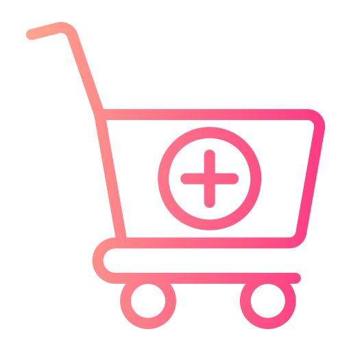 Add to cart Generic gradient outline icon