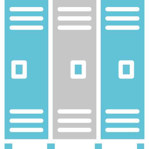 Lockers Generic color fill icon