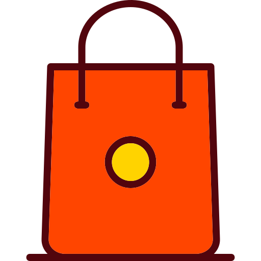 bolsa de la compra Generic color lineal-color icono