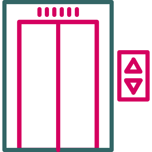 ascenseur Generic color outline Icône
