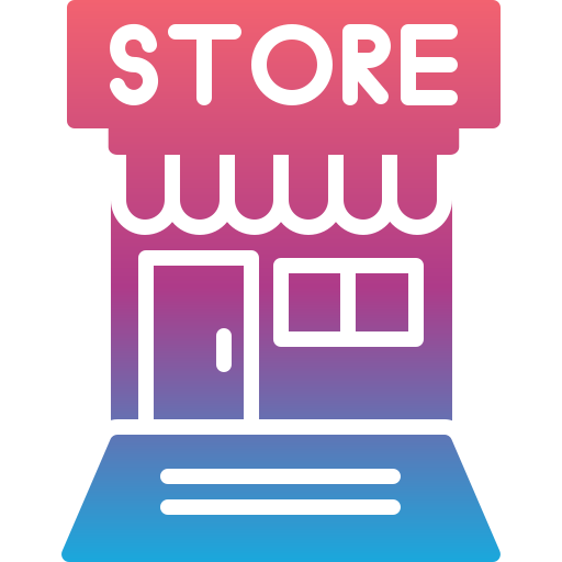 店 Generic gradient fill icon