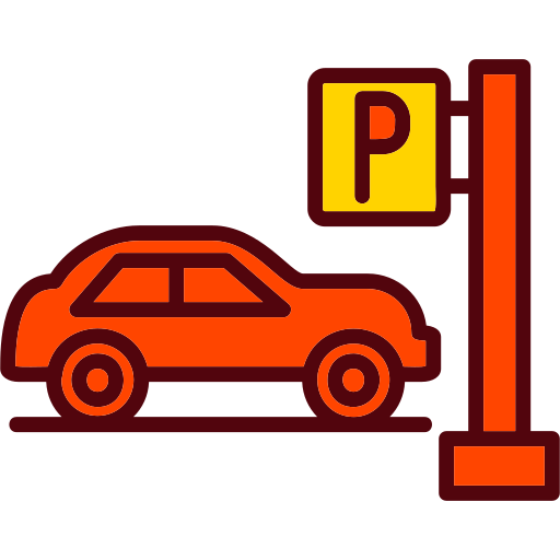 parcheggio auto Generic color lineal-color icona