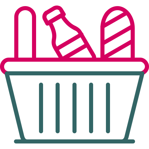 Groceries Generic color outline icon