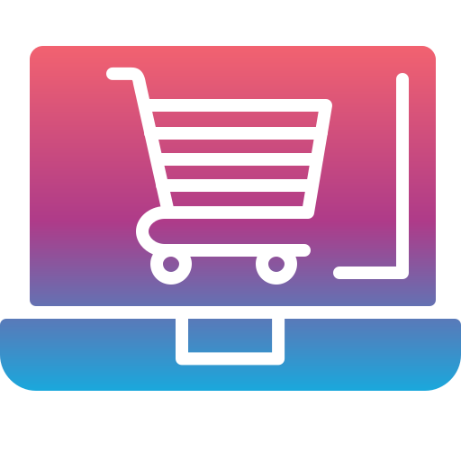 온라인 쇼핑 Generic gradient fill icon