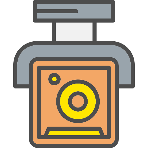 telecamera di sicurezza Generic color lineal-color icona