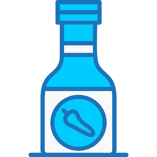 butelka z sosem Generic color lineal-color ikona