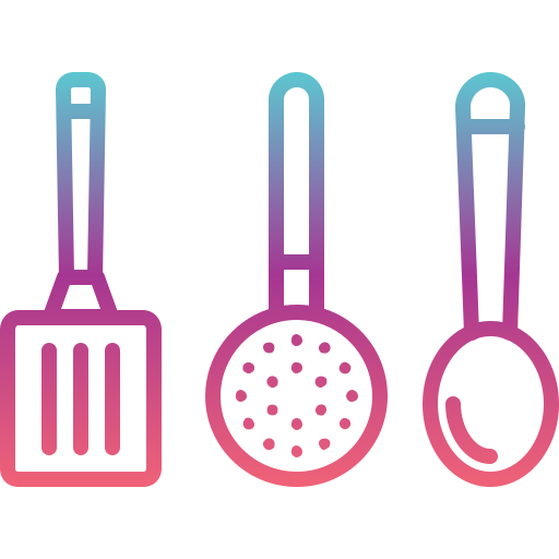Кухонные принадлежности Generic gradient outline иконка