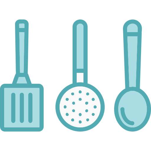 herramientas de cocina Generic color lineal-color icono