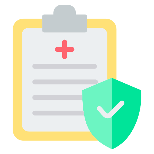 Health insurance Generic color fill icon