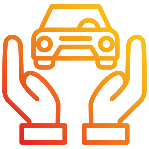 自動車保険 Generic gradient outline icon
