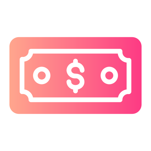 dollar-note Generic gradient fill icon