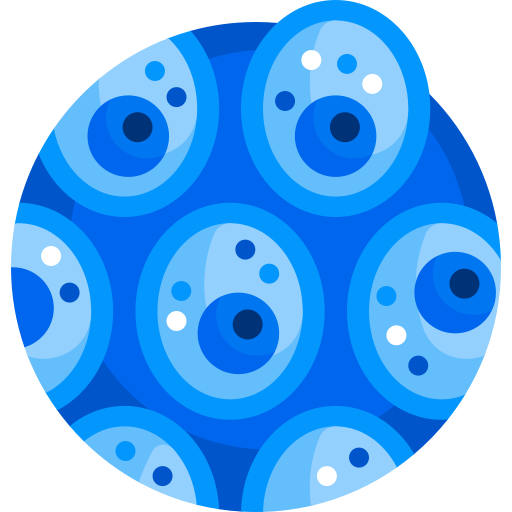 células Detailed Flat Circular Flat icono