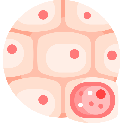 tessuto vivente Detailed Flat Circular Flat icona